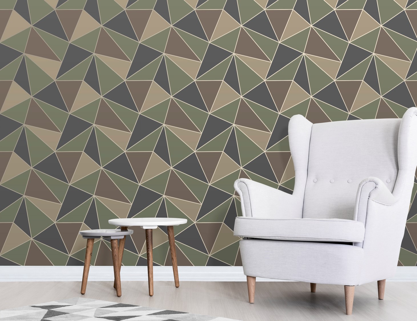 Fine Decor Apex Geometric Wallpaper Luxury Heavyweight Metallic Modern